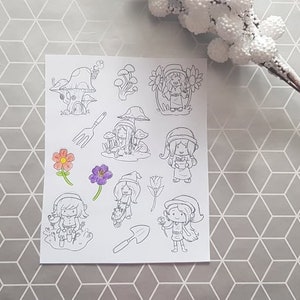 Girl coloring stickers, Kids summer activities, Color your own stickers, Kids activity, Kids crafting, Arts and crafts for kids