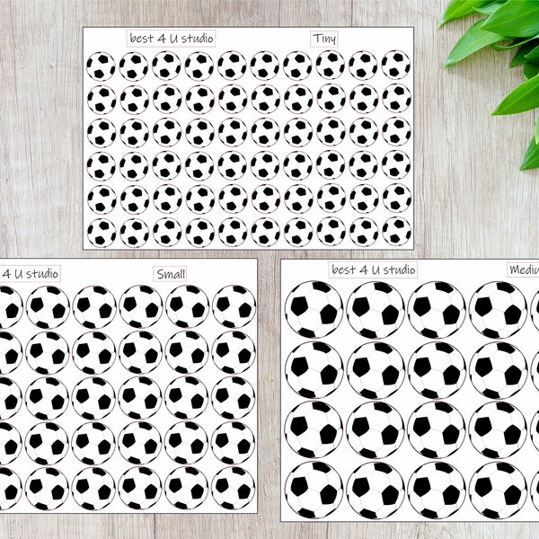 Soccer stickers, Football Stickers, Planner Stickers, Football Practice stickers, Game Stickers, Calendar Stickers