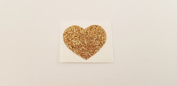 Glitter Heart Stickers, Heart Shape Stickers, Heart Sticker