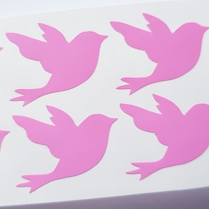 20 Dove bird wedding decor stickers