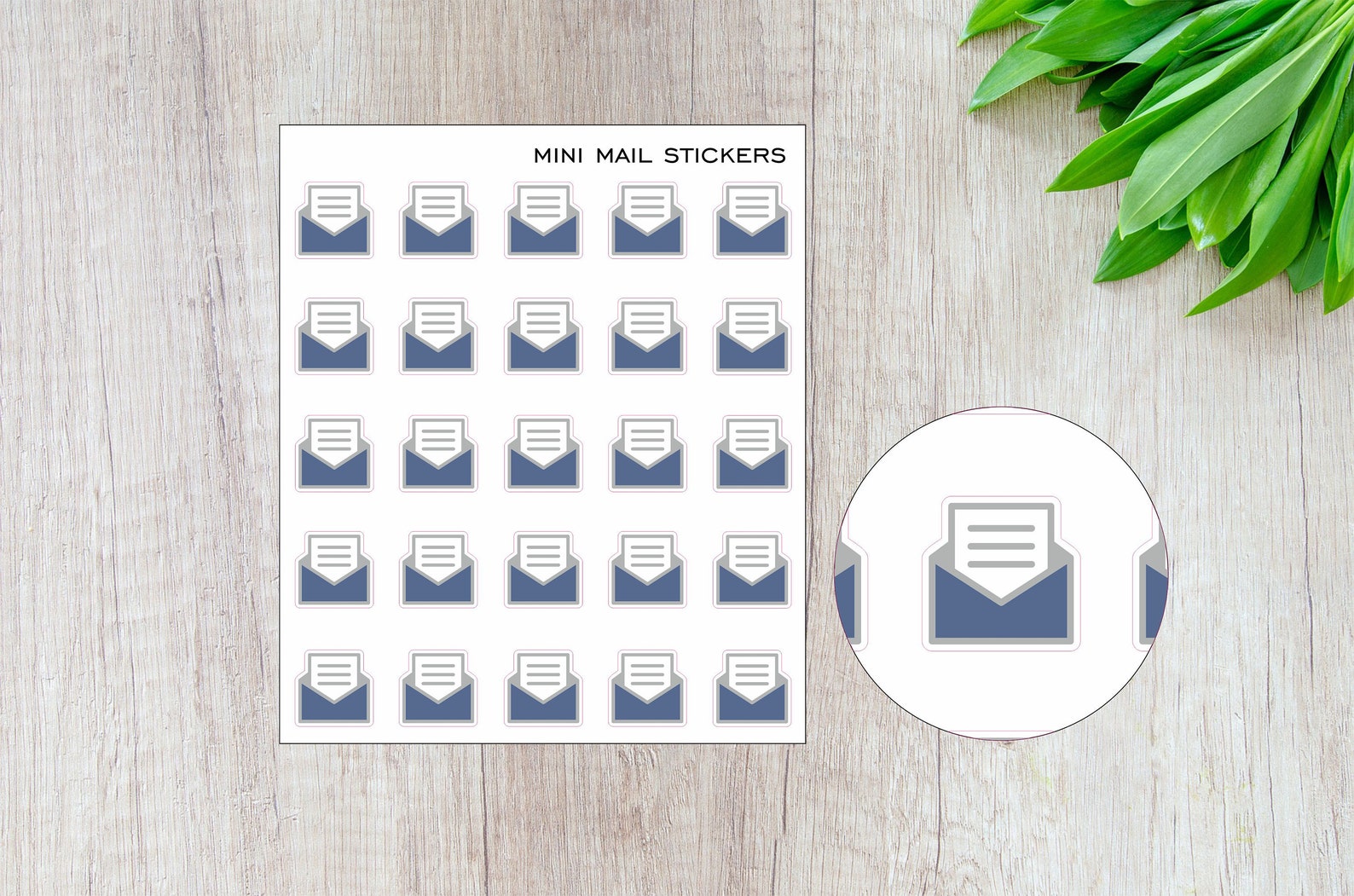 Mini Mail Stickers Icon Stickers Functional Stickers Multi | Etsy