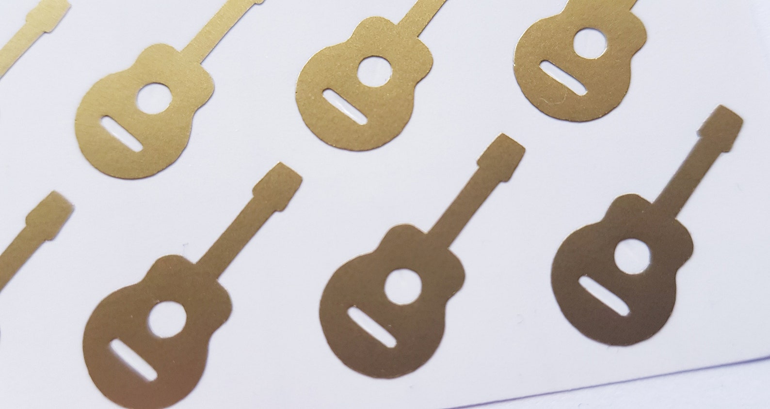 20 Guitar Stickers Guitar Decals Music Stickers Wall Decor Etsy