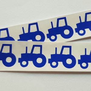 20 Tractor Stickers, Tractor Decor, Tractor Decal, Farming Decor, Childrens Decor, Childrens Wall Art, Nursery Decor, Wall Decal, Kids Decor