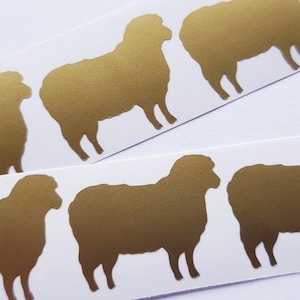 Adesivi animali da fattoria pecore, Adesivi fattoria, Pecora nera, Pecora merino