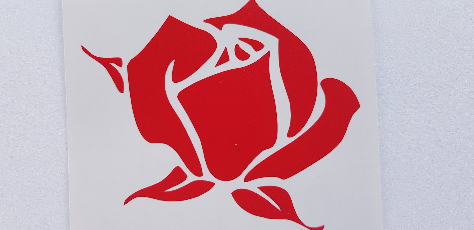 Rose Decal Wall Decal Flower Decals Nursery Decor Wall Etsy