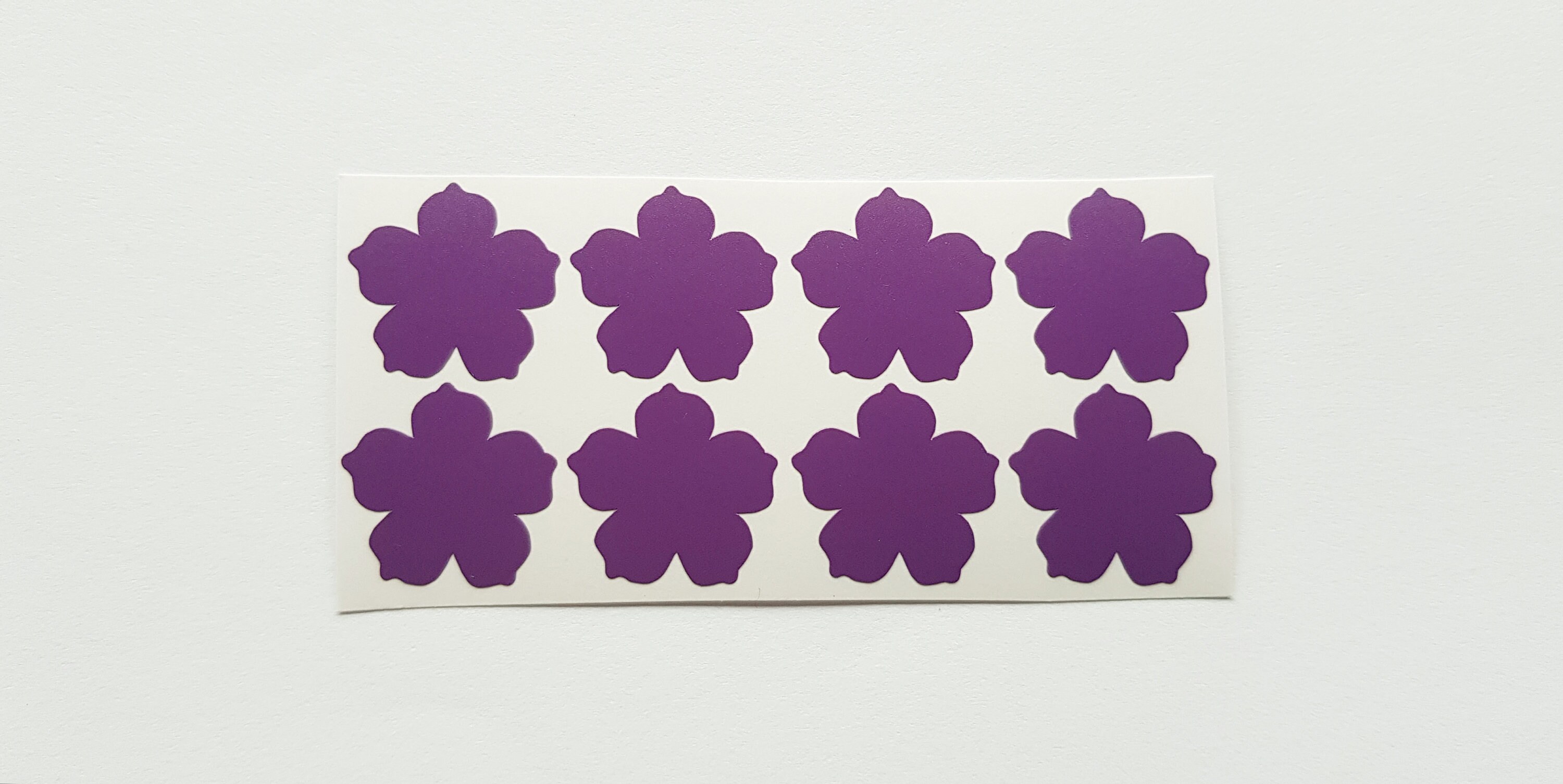 20 Flower Stickers Flower Decals Nursery Decor Wall Decor Etsy