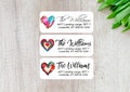 Custom Heart Design Address Labels: Personalized Return Address Stickers product logo