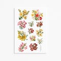 Delicate Freesia Blossom Stickers – Vibrant Floral Decals for Spring and Garden Crafts product logo