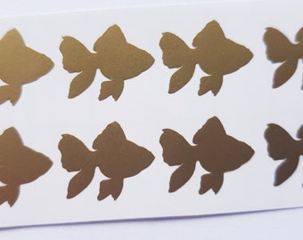 20 Goldfish sea fish stickers, Nautical stickers, Sea stickers