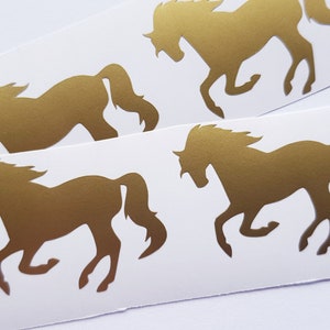 20 muurstickers paard