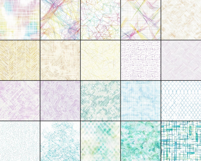 Pastel Digital Paper Printable Art for Card Making Backgrounds Junk ...
