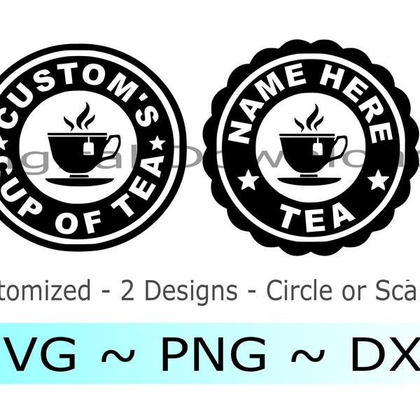 Tea for 2 Clip Art Etsy