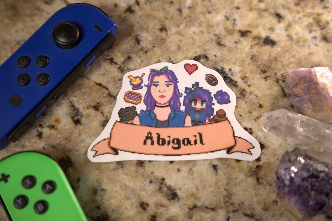 Abigail Stardew Valley Stickers - Etsy
