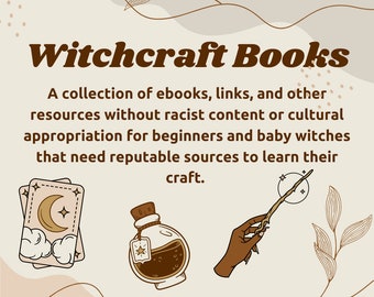 Witchcraft Books/Resources (reputable)