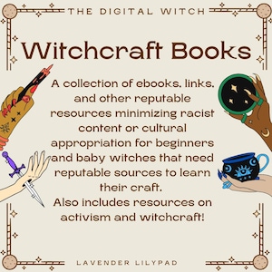 Reputable and Trustworthy Witchcraft Books/Resources