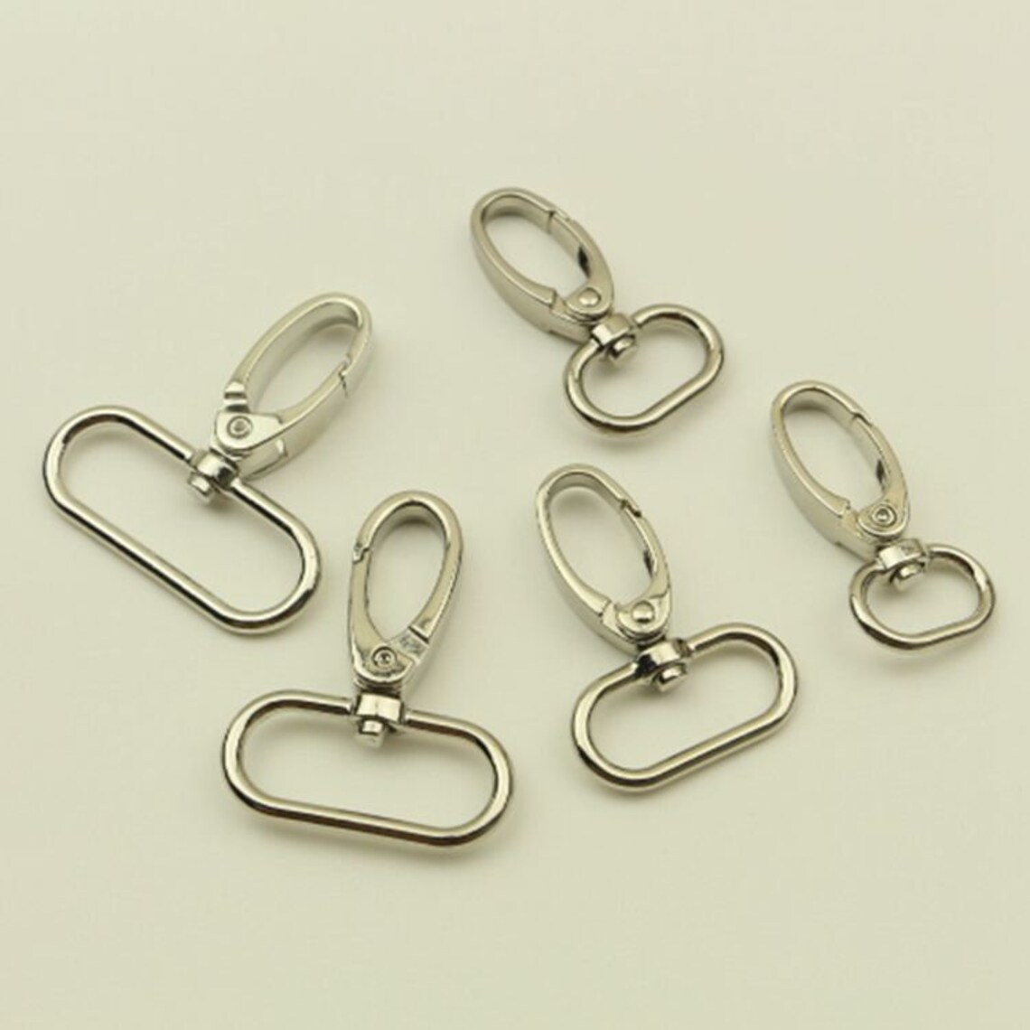 10pcs Swivel Clasps Spring Snap Hook Lanyard Clasp Metal Etsy