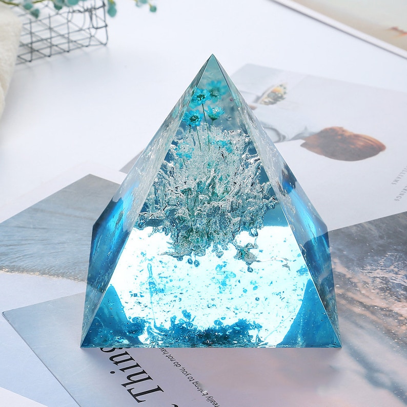 Pyramid Resin Mold Epoxy Resin Mold for Jewelry/ Petite to Etsy