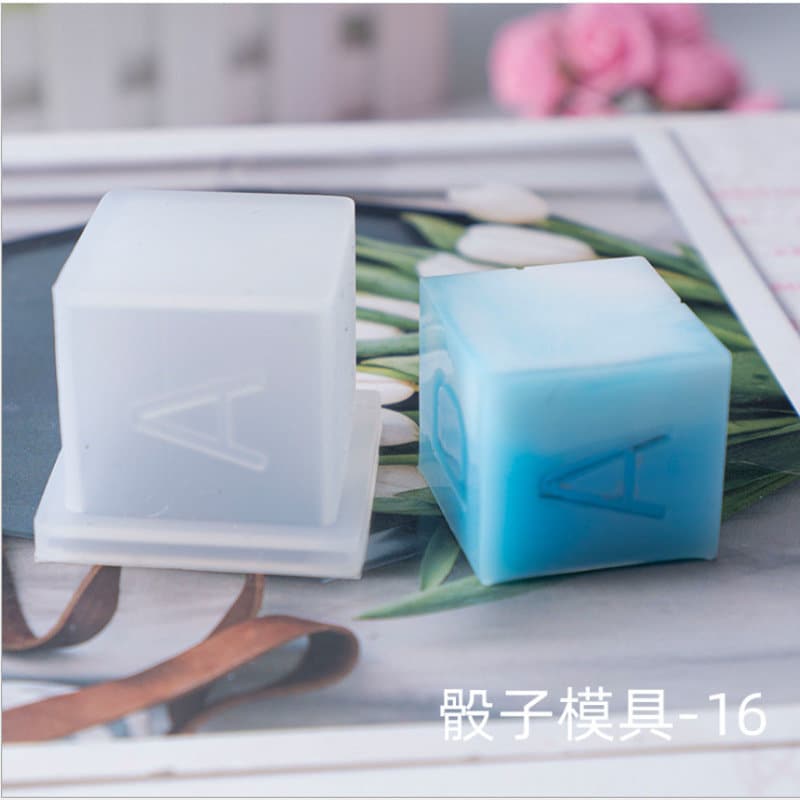 Fillet Mold Diy Dice Mold Resin Mold Round Corner Fillet Square Triangle Digital ...