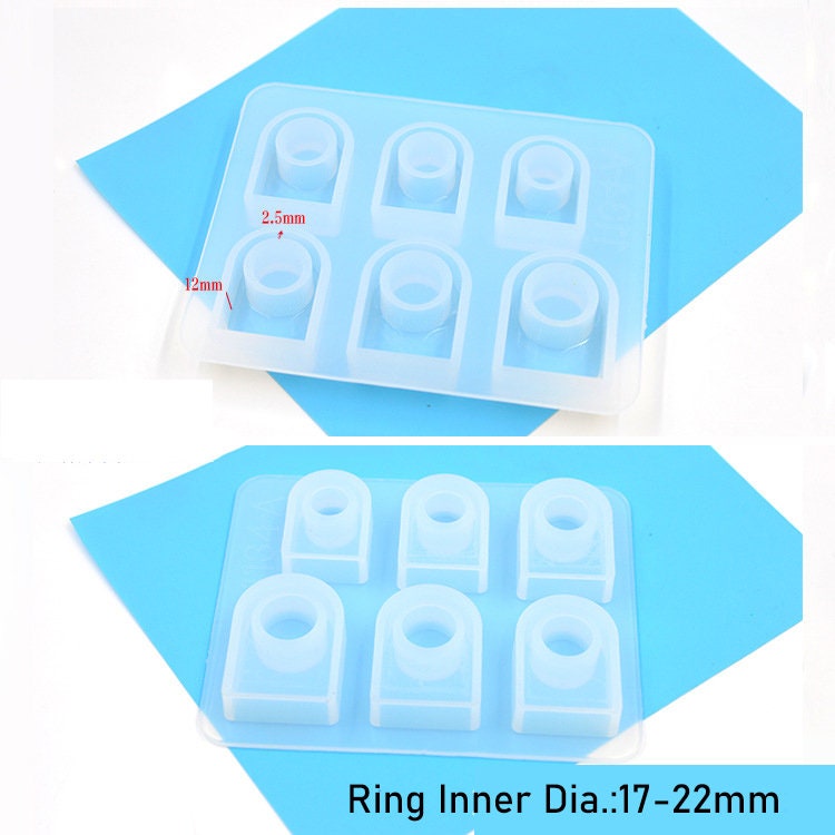 Silicone Ring Mold for Resin Jewelry Cliff Style Ring Mold Resin