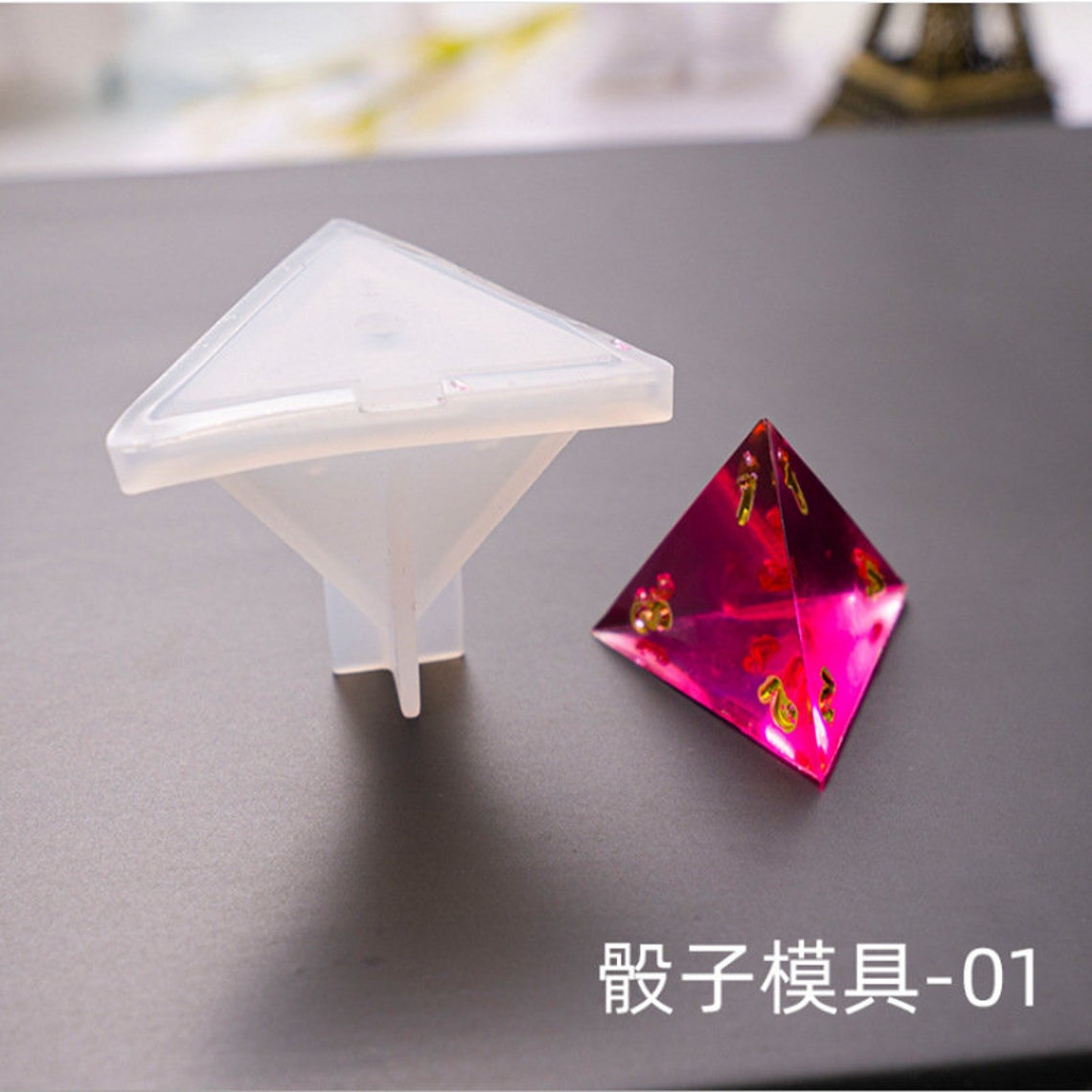 Fillet Mold Diy Dice Mold Resin Mold Round Corner Fillet Square Triangle Digital ...