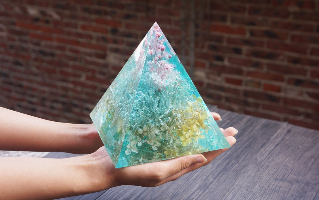 Pyramid resin mold epoxy resin mold for jewelry/ Petite to Etsy