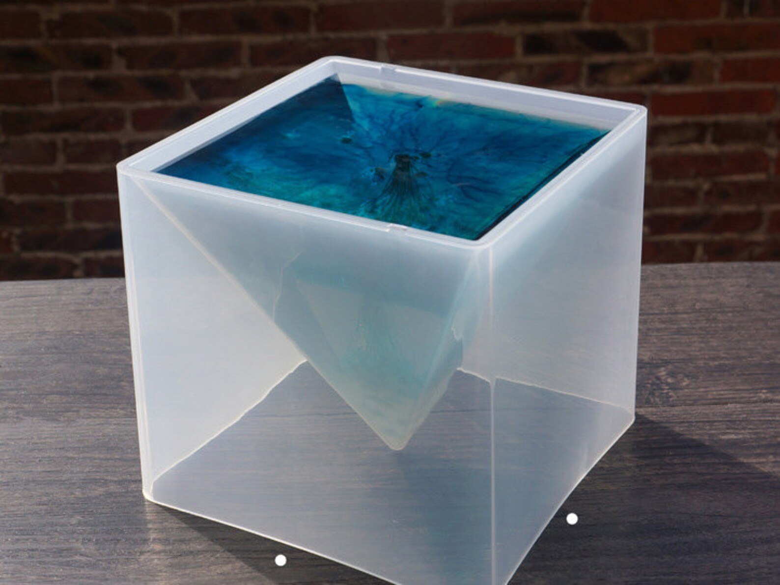 Pyramid resin mold epoxy resin mold for jewelry/ Petite to Etsy