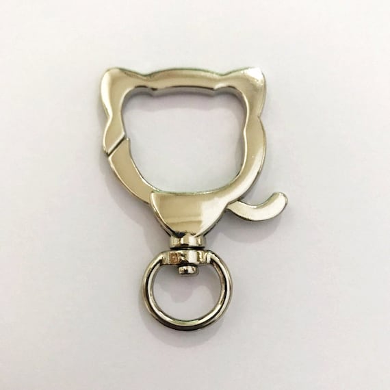 8er Set Karabinerhaken Mit Schlüsselring – Edelstahl, Drehbar, Für Schlüssel, Taschen & DIY