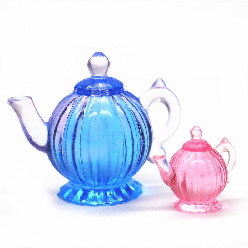 Creative 3D Teapot Silicone Resin Mold Tea Kettle Mold Etsy