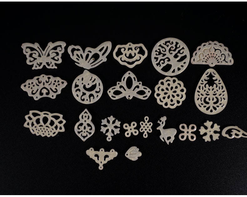Silicone Mold-hollow Earring Pendants Jewelry Set Rein Silicone Mold ...