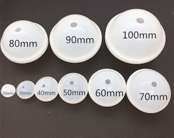 Resin silicone mold/Mould, Sphere/Ball Shape for DIY Jewelry / Decoration 20/30/40/50/60/70/80/90/100mm