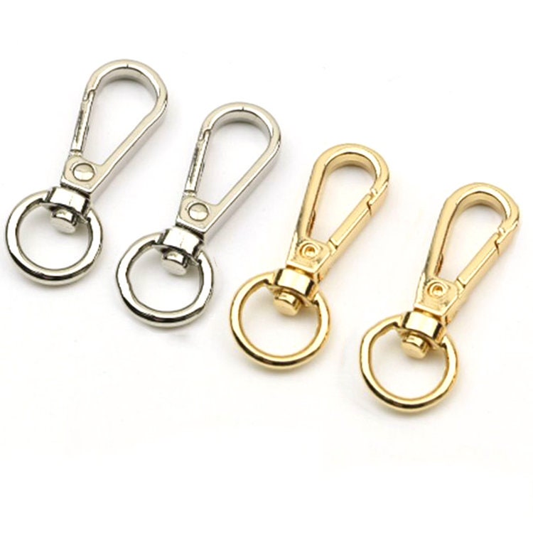 10-Rings Vintage Key Chain Big Keyring 8.5cm Diameter Large Lobster Clasp Key  Chains Multiple Keys Round Split Ring Key Holder