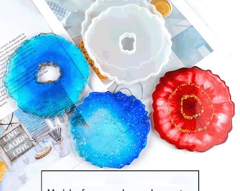 Irregular Silicone Resin Mold: DIY Coaster, Bowl, Pendant