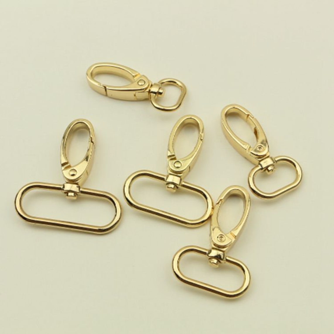 10pcs Swivel Clasps Spring Snap Hook Lanyard Clasp Metal Etsy