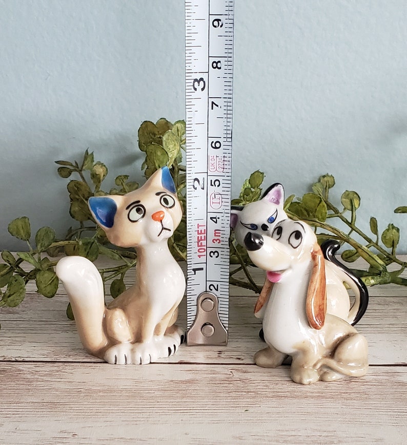 Disney Hat Box Series Wade Sgt Tibbs, Whimsie Dachie, and Siamese Cat. Etsy