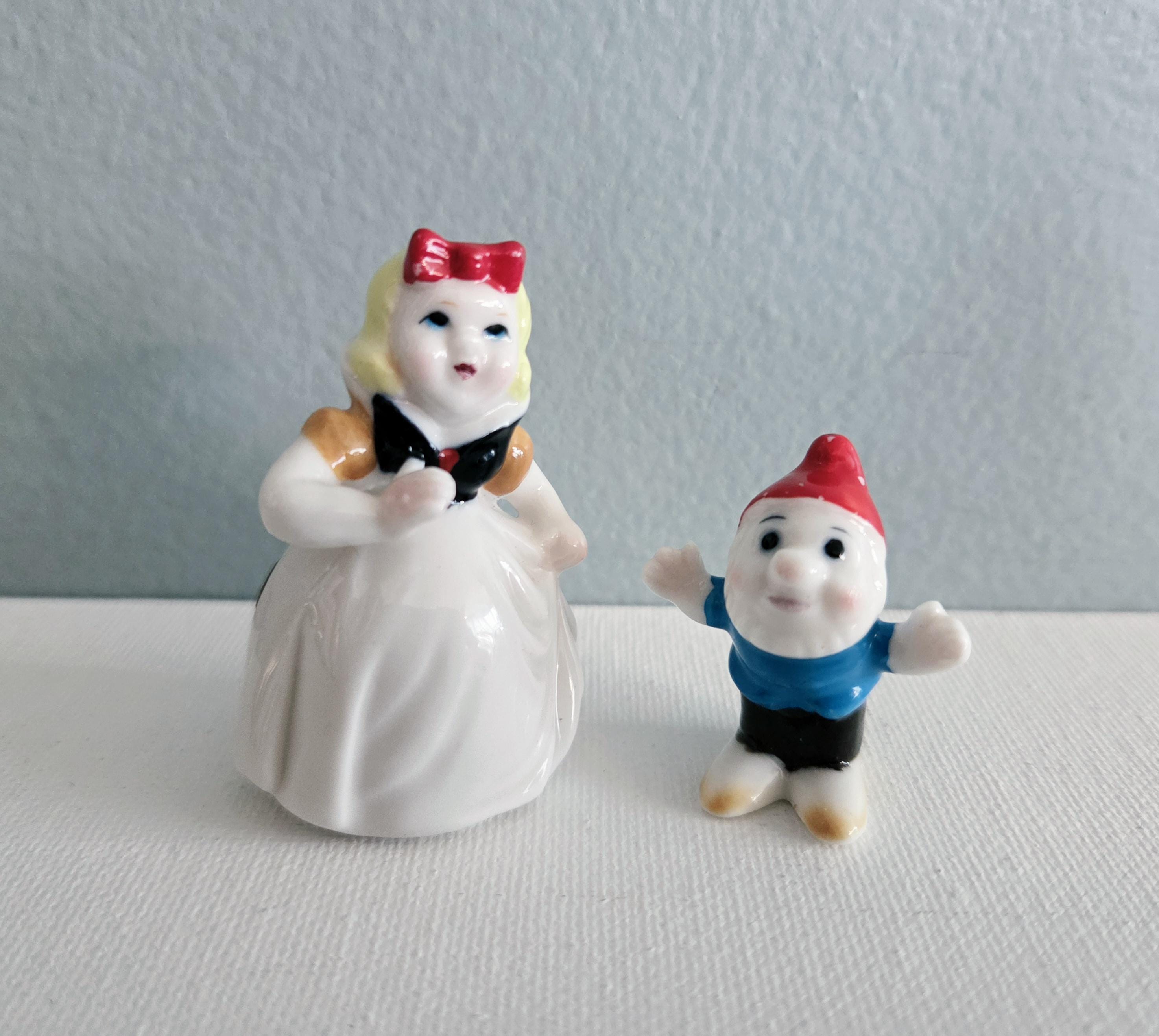 Vintage Bone China Figures, Japan - Etsy