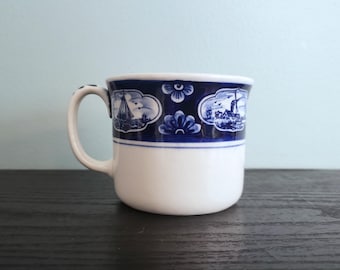 Delft Blue-Holland Hand-Painted Mug
