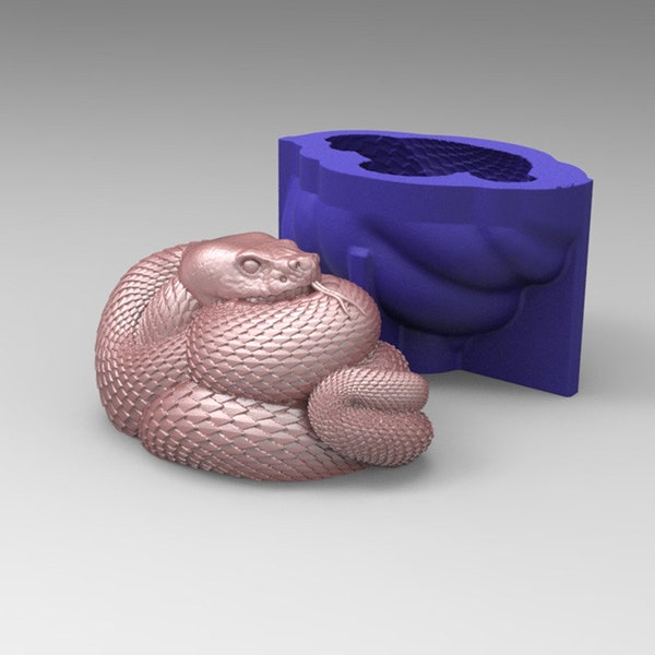 Snake Resin Molds Etsy