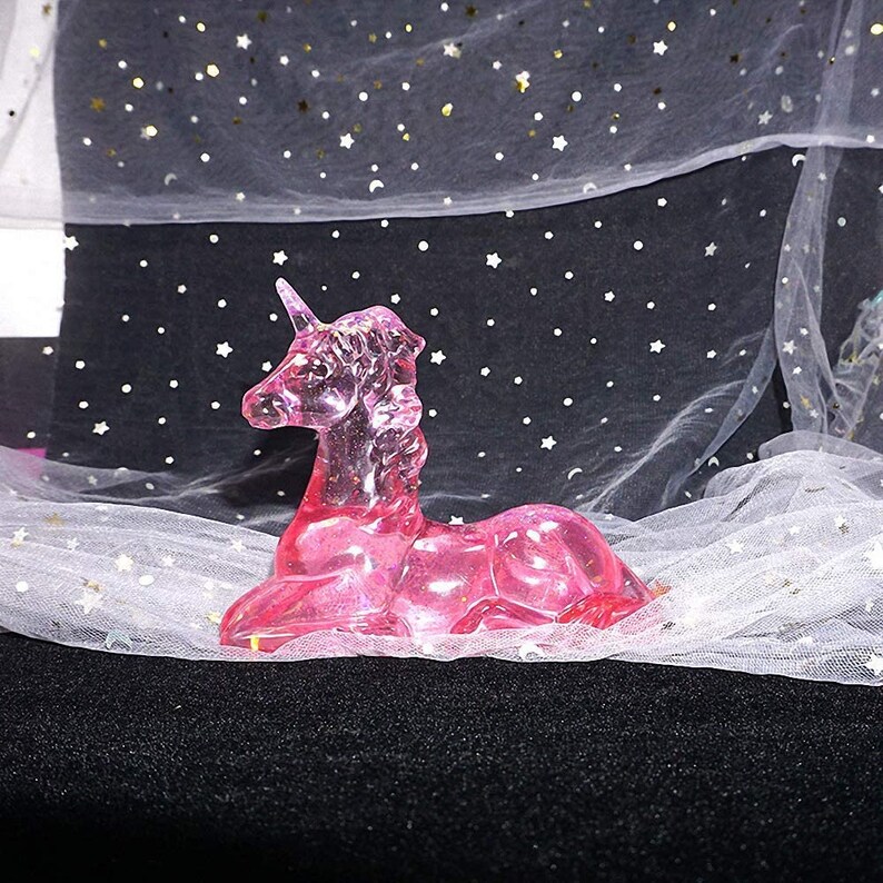 3D Unicorn Shaped Resin Mold Unicorn Silicone Epoxy Resin Etsy