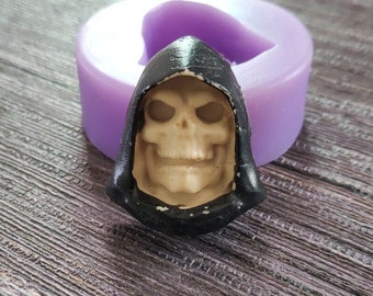 Wizard Skull Silicone Mold Resin Epoxy Plaster Mold Chocolate Fondant Cake Decoration Baking Cake Mold