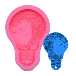 Light Bulb Resin Molds, 2pcs LED Bulb Silicone Molds for Resin, Luminous  Molds with 10pcs Caps, 4pcs LED Chip Base, Epoxy Resin Kit for Home  Decoration Craft DIY 