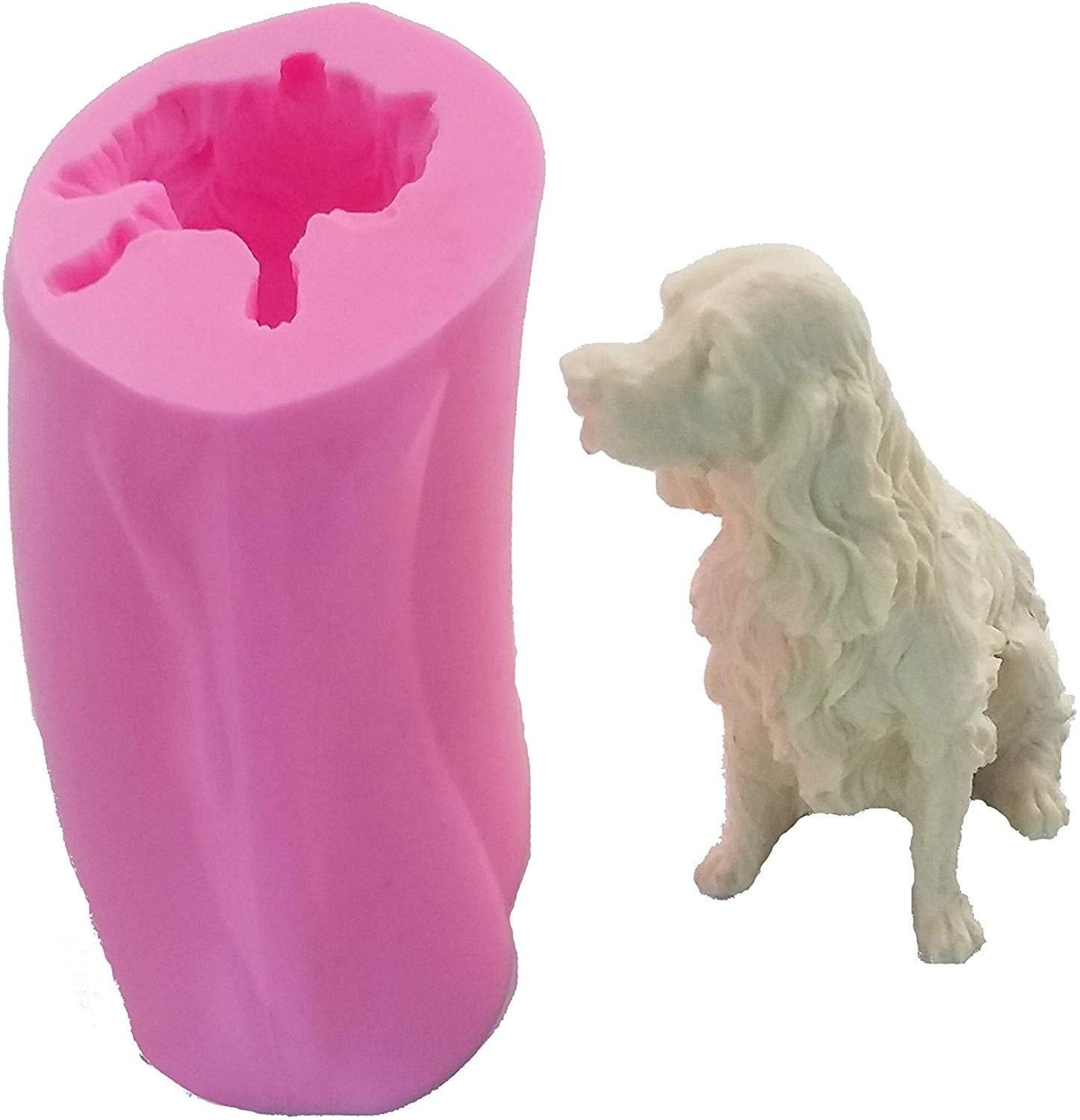 4 x 9 Silicone Dog Paw & Bones Candy Mold by STIR