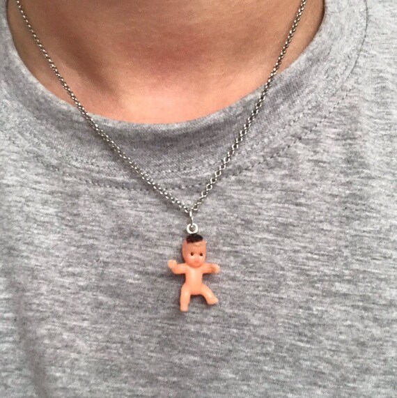 Plastic baby necklace clearance