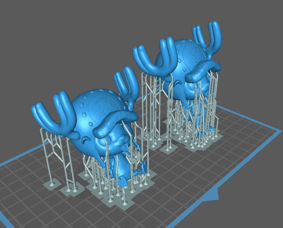 chopper one piece coasters v2 by tecnoculebras, Download free STL model