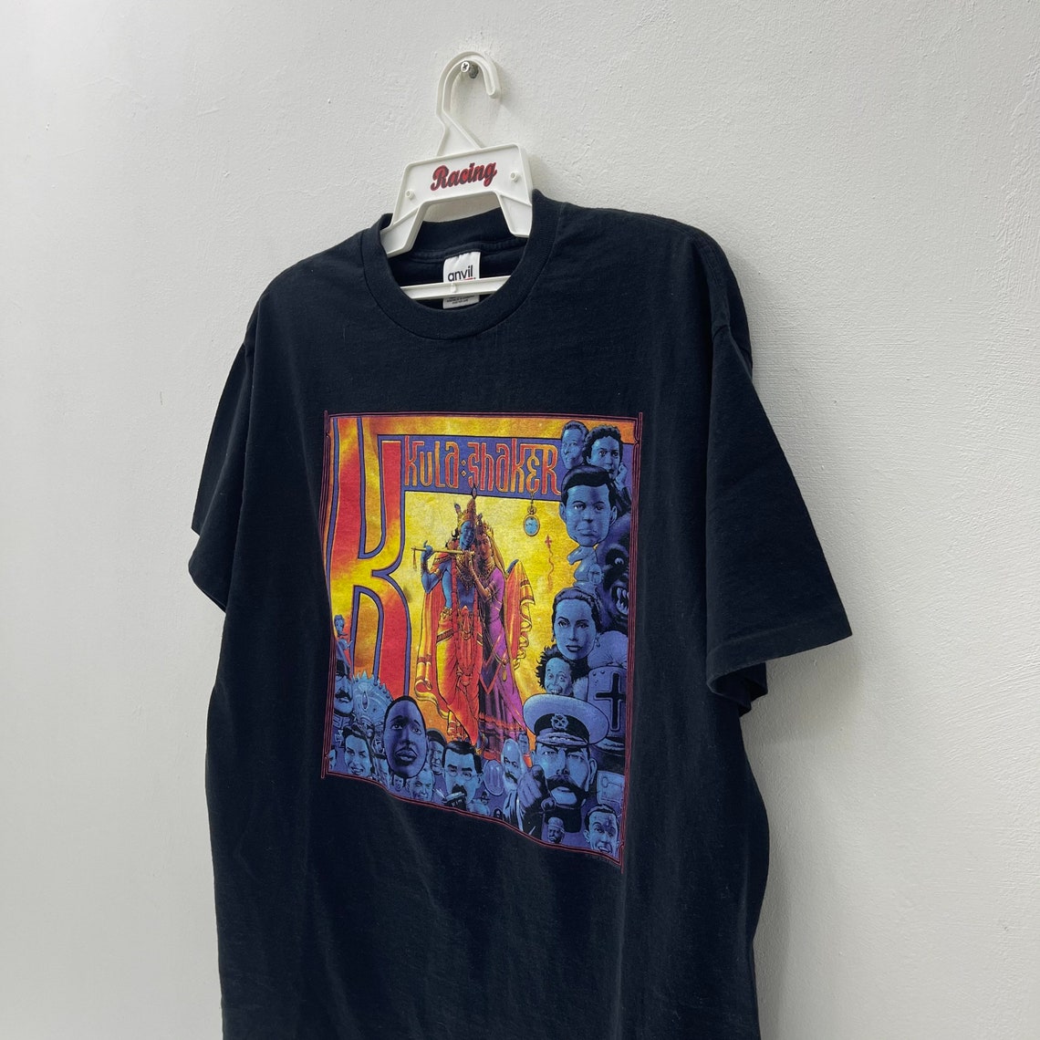 Kula Shaker Rock Band Vintage 1997 T-Shirt Sly The Charlatans | Etsy
