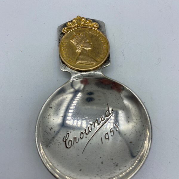 Queen Elizabeth Ii Coronation Spoons Etsy