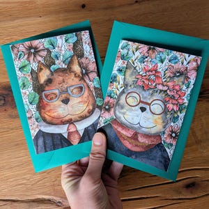 Tarjetas de felicitación artísticas para abuelos, tarjetas conmovedoras para abuelos y abuelas, tarjetas de cumpleaños reflexivas para abuelos y abuelas