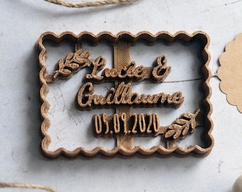 Personalized wedding cookie cutters. Cookie cutters with names. Butter cookie cutters. Wedding cookie cutters.