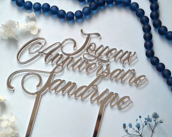 Cadeau étiquette anniversaire Laser Cut /"Premier Noël ensemble/" Arbre de Noël Babiole