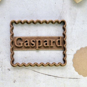 Personalized Petit Beurre Cookie Cutter - Cookie Cutter with Name. Butter Cookie Cutter. Wedding Cookie Cutter.