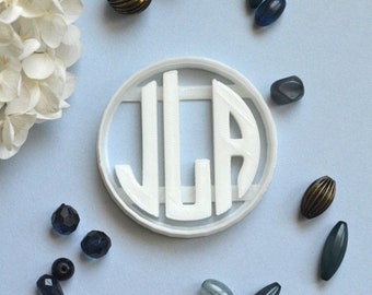 Personalized Monogram Cookie Cutter. Cookie cutter with letters. Personalized cookie cutter. Birthday cookie cutter.